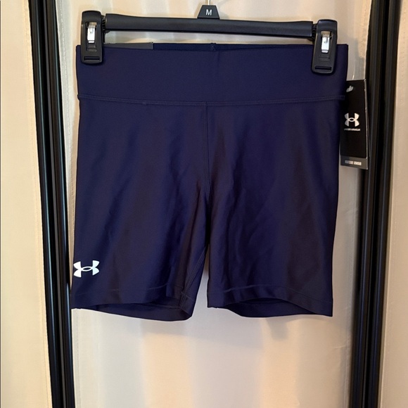 Under Armour Navy Compression Shorts - Picture 1 of 4